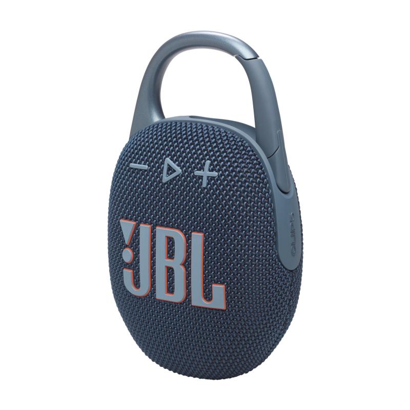 Miniatura Caixa de Som Bluetooth Portátil JBL Clip 5 Azul