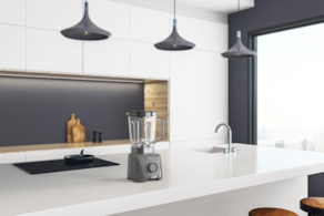 Liquidificador Oster 1100 Full OLIQ606 Cinza com 12 Velocidades - 1.100W 110V