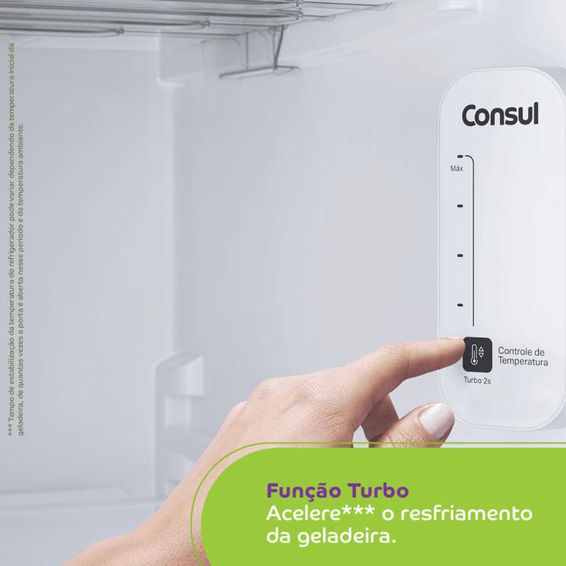 Geladeira Frost Free Consul 2 Portas 410L Branco CRM50LB 127V