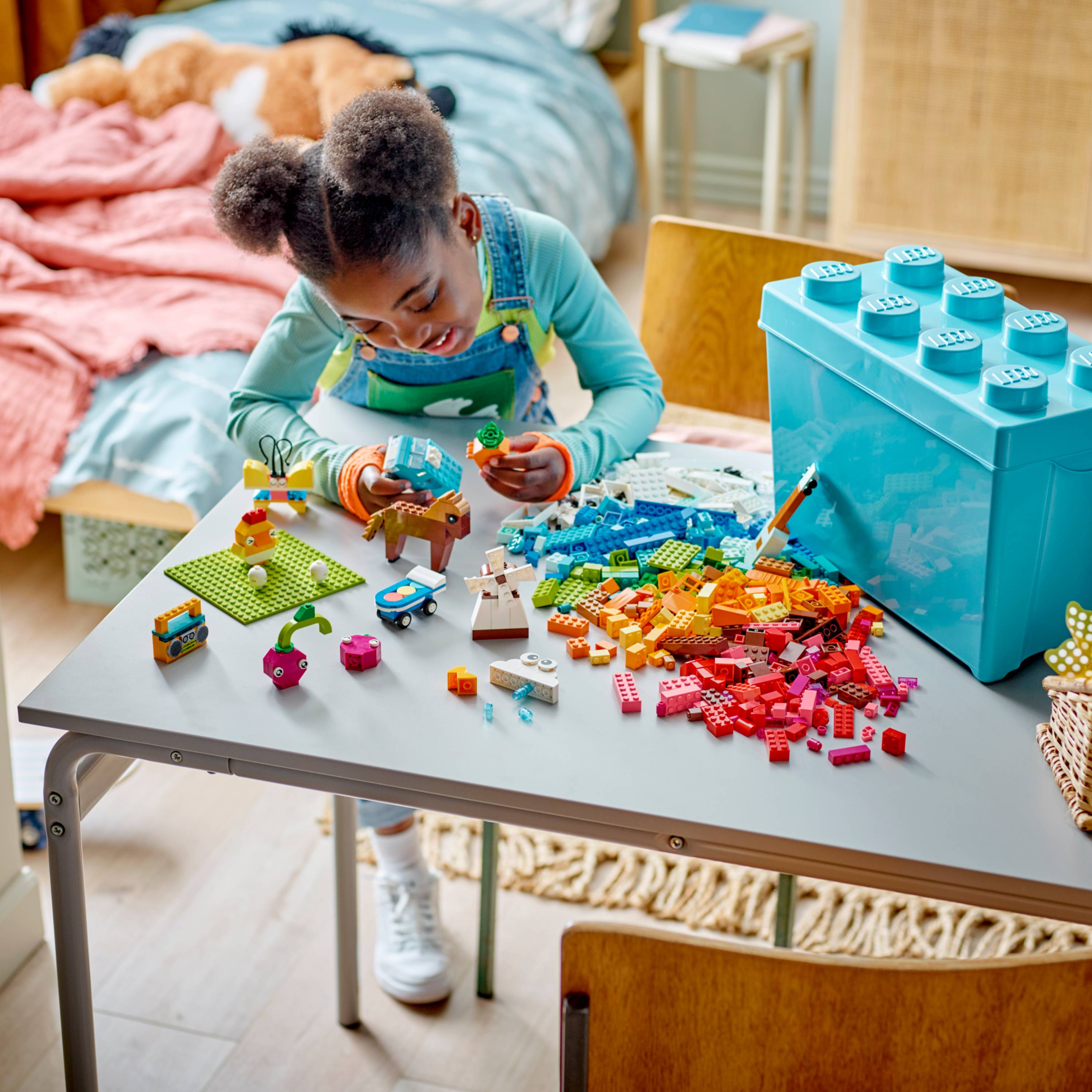 Miniatura LEGO Classic - Caixa de Peças Criativas Vibrantes