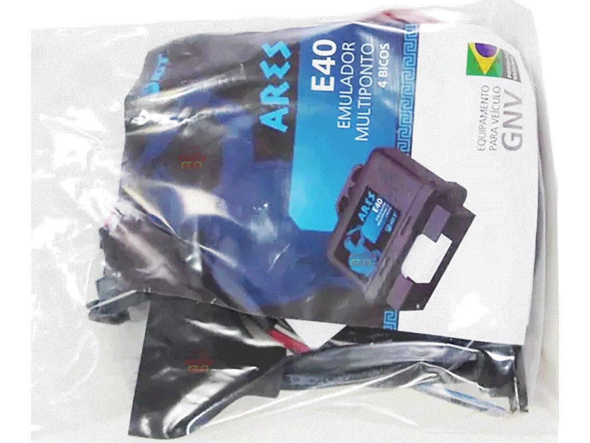 Miniatura Emulador Ares E40 4 Bicos Injetores Chicote Conectores Igt
