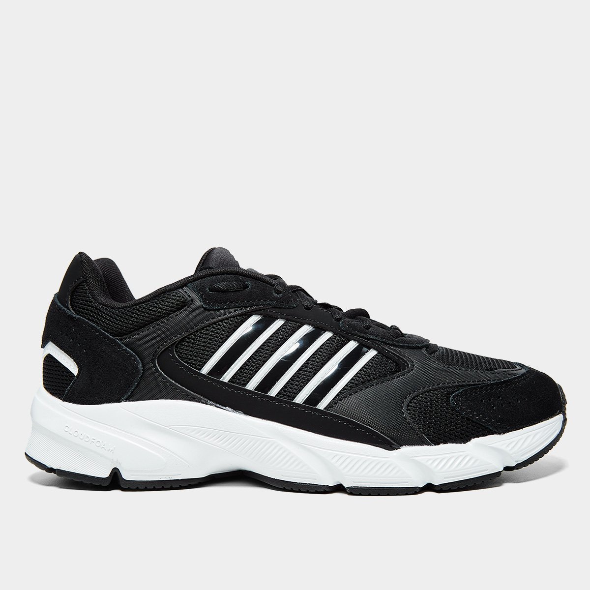 Miniatura Tênis Adidas Crazy Chaos 2000 Masculino Preto+Branco - 38