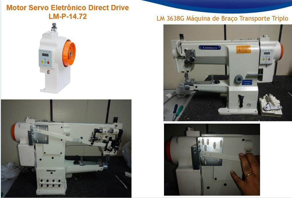 Miniatura Motor Direct Drive Para Máquina De Braço/Coluna 750W-220V