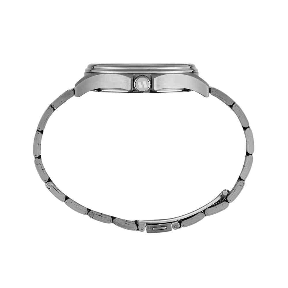 Miniatura Relógio Seculus Prata Masculino Analógico 5 ATM