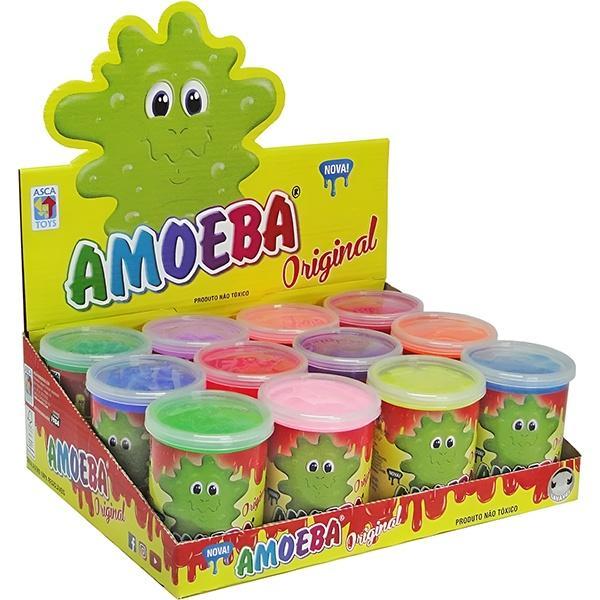 Miniatura Amoeba Massinha Colorida Geleca De Brincar Divertida 110G