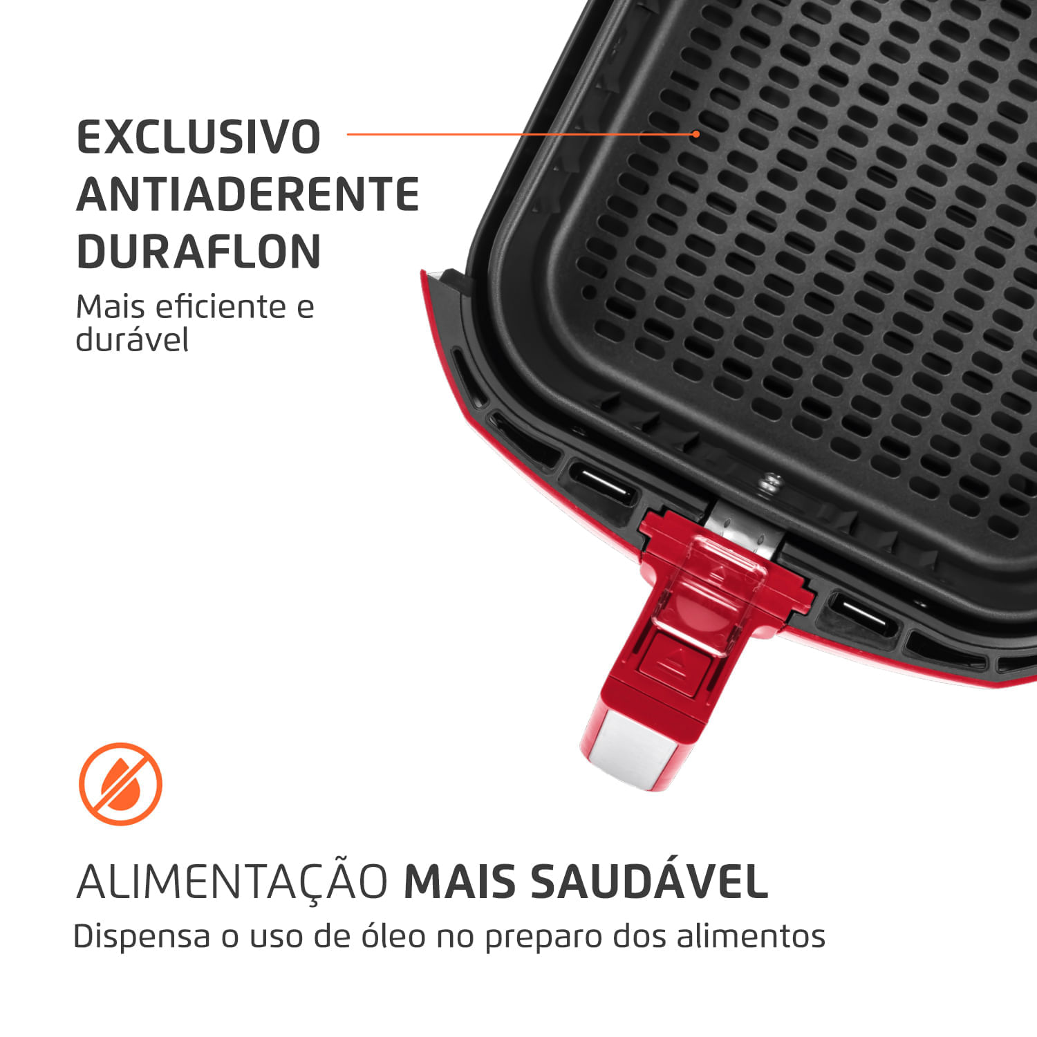 Miniatura Fritadeira Air Fryer 5 Litros AFN-50-RI Mondial 127V