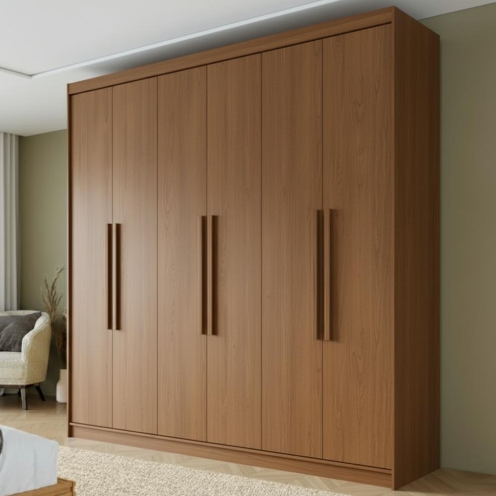 Guarda Roupa Casal 6 Portas 2 Gavetas Lyon Yescasa