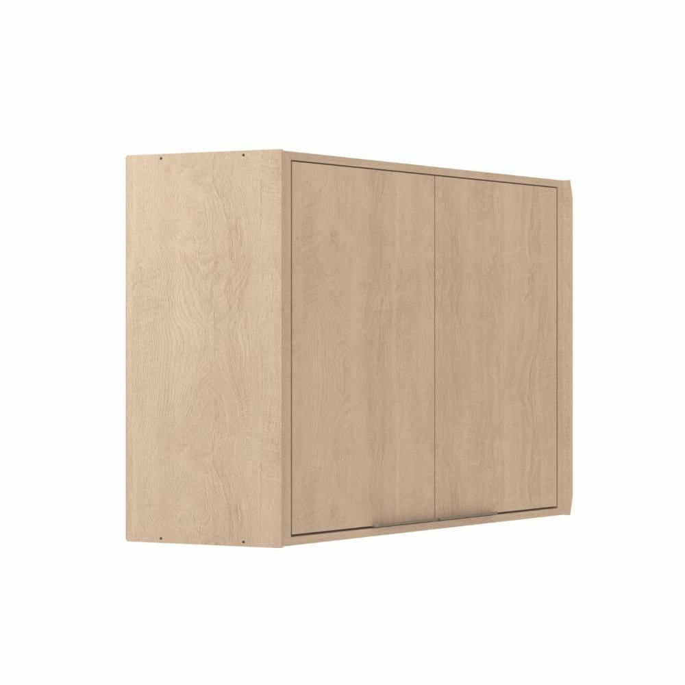 Miniatura Armário Aéreo para Cozinha Canto Oblíquo Karine Moveis Sul Carvalho