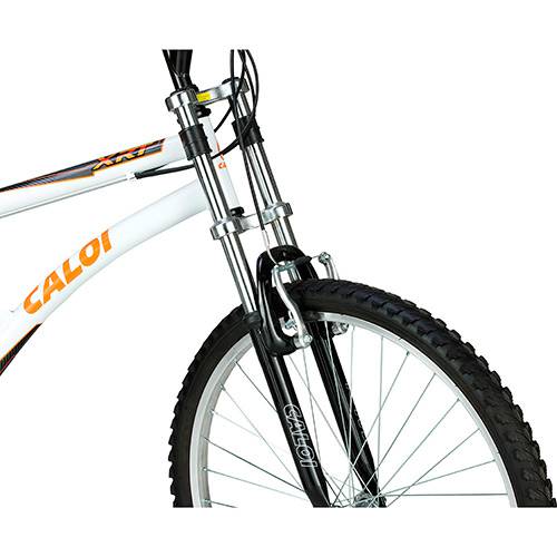 Miniatura Bicicleta Caloi XRT Aro 26 21 Marchas MTB - Branco