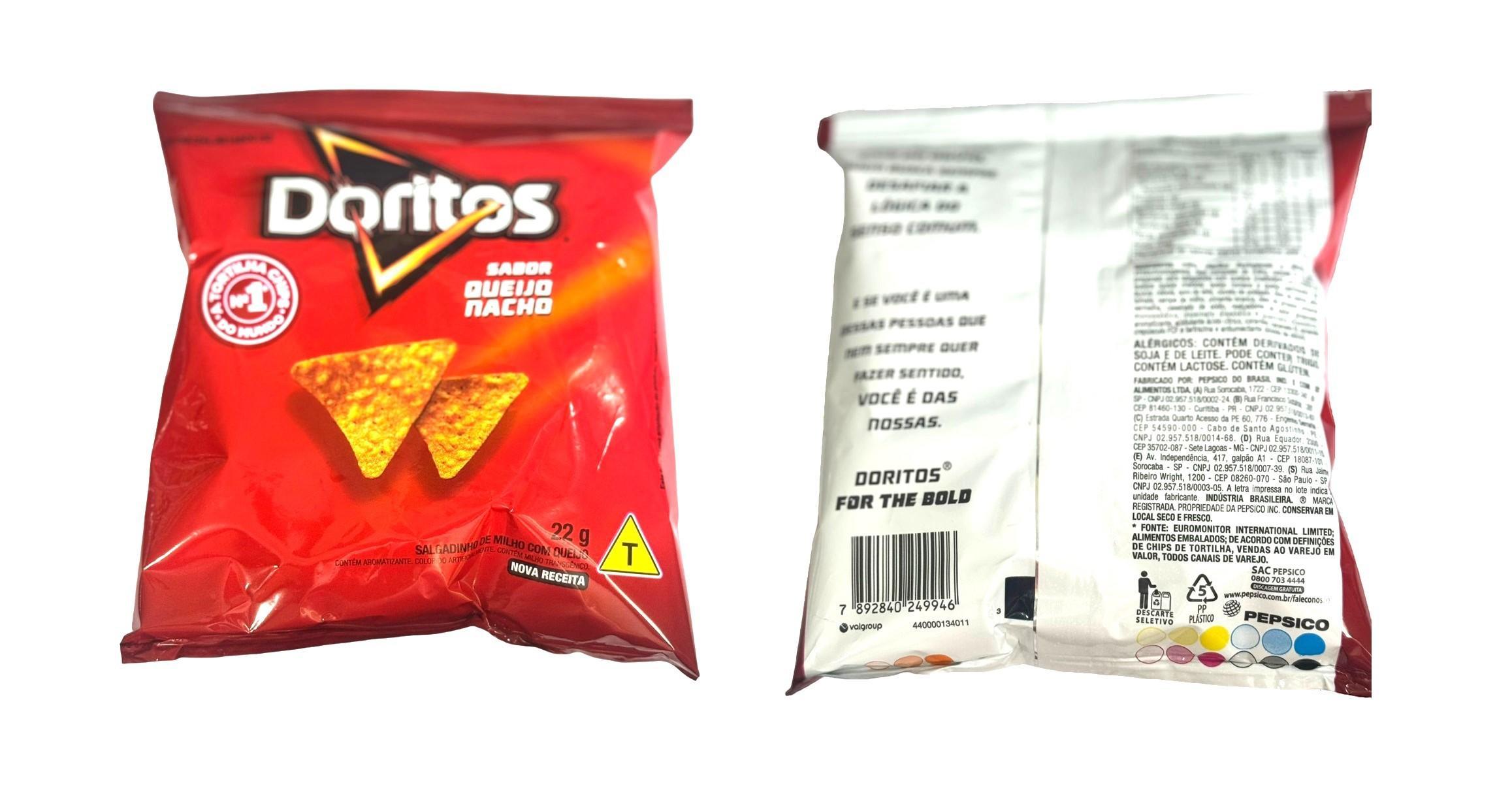 Elma Chips Mini Cheetos + Doritos +Fandangos- Kit 80Un