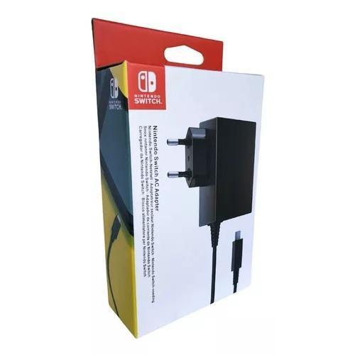 Miniatura Nintendo Switch Ac Adapter Carregador Fonte Bivolt