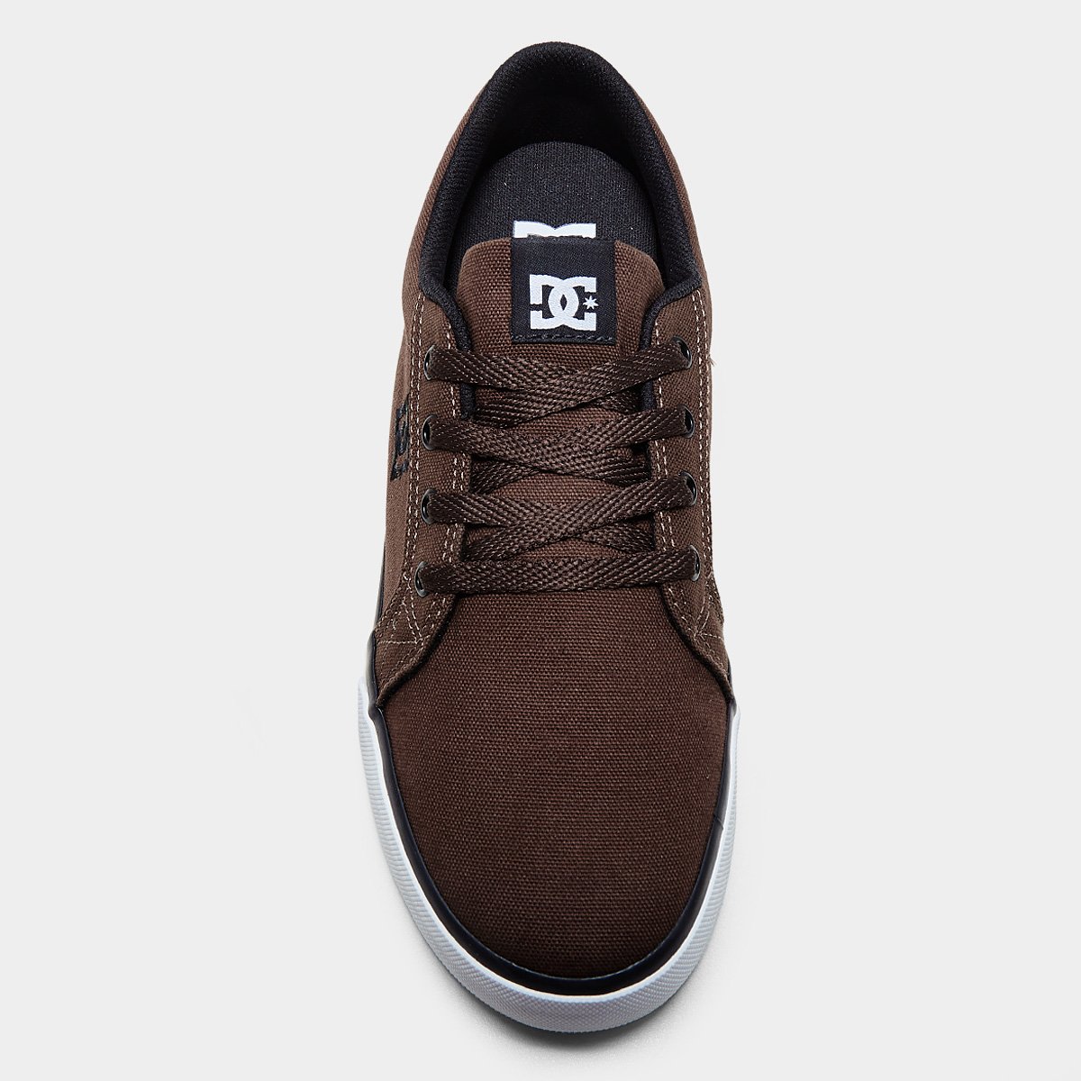 Miniatura Tênis Dc Shoes Episo Unissex Marrom+Branco - 34