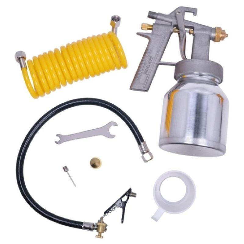 Miniatura Compressor de Ar Direto 40 PSI 1/4 HP com Kit BIVOLT CD12151BK TEKNA Bivolt