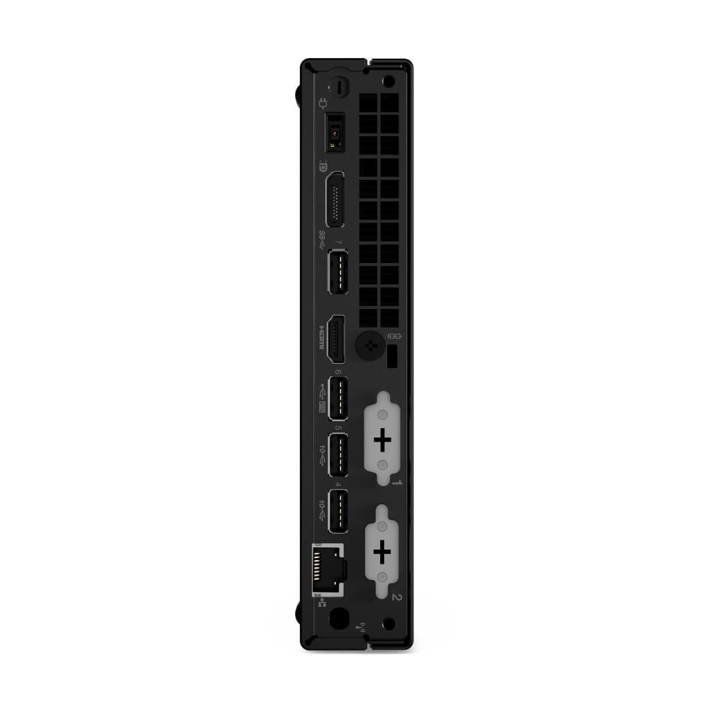 Miniatura Desktop Lenovo ThinkCentre M70q Gen 4 Intel Core i5-13400T 8GB 256GB SSD Windows 11 Pro - 13FG0001BO Preto