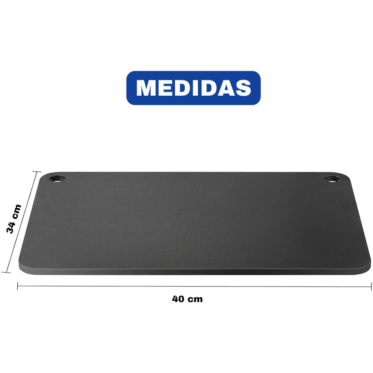 Chapa Metálica Multiuso Para Assar E Grelhar 40X34Cm 6Mm