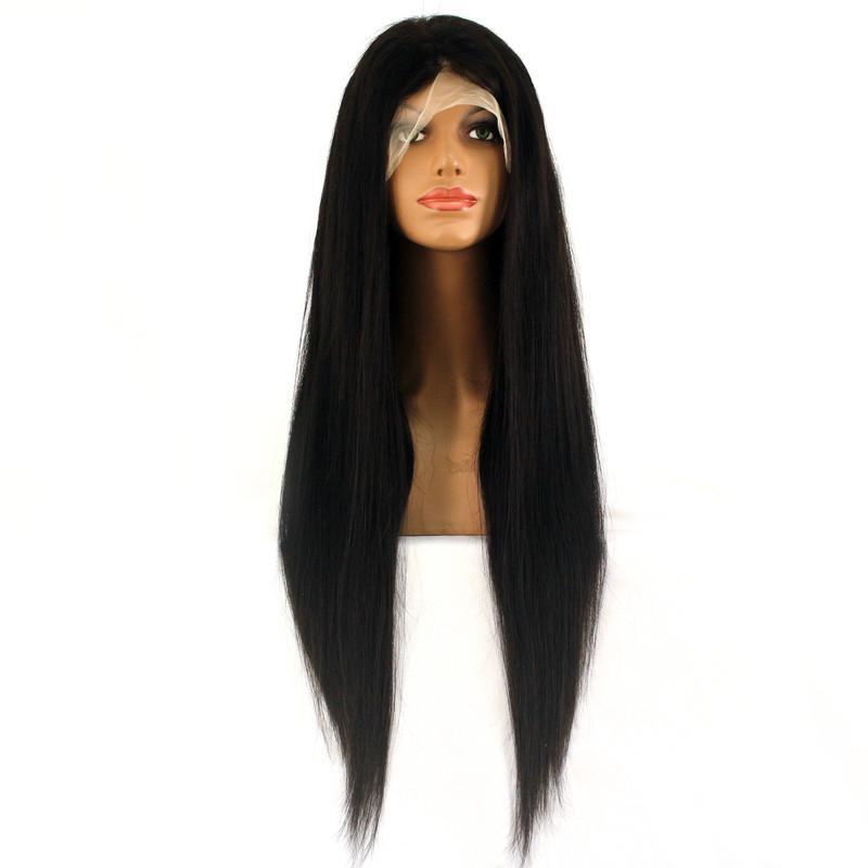 Miniatura Peruca Front Lace 100% Cabelo Humano 60Cm (Fio Esticado)