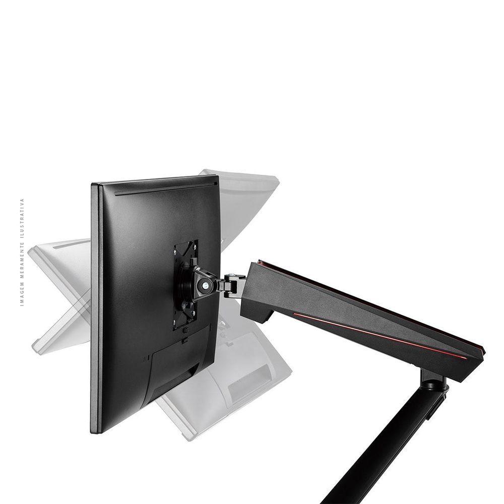 Miniatura Suporte Gamer Para Monitor Com Usb 17 - 32 - Psgam1732