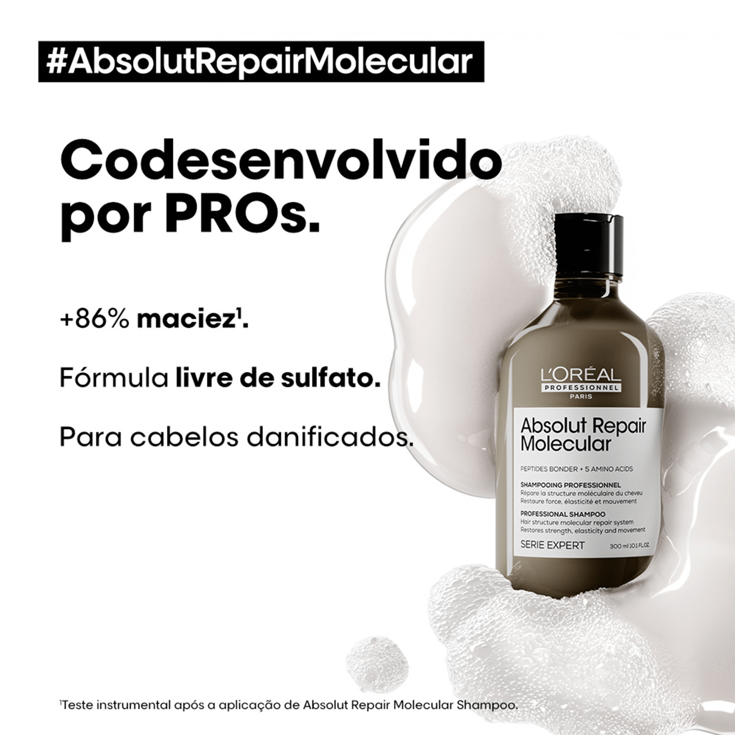 L'Oréal Professionnel Absolut Repair Molecular - Shampoo 1,5L