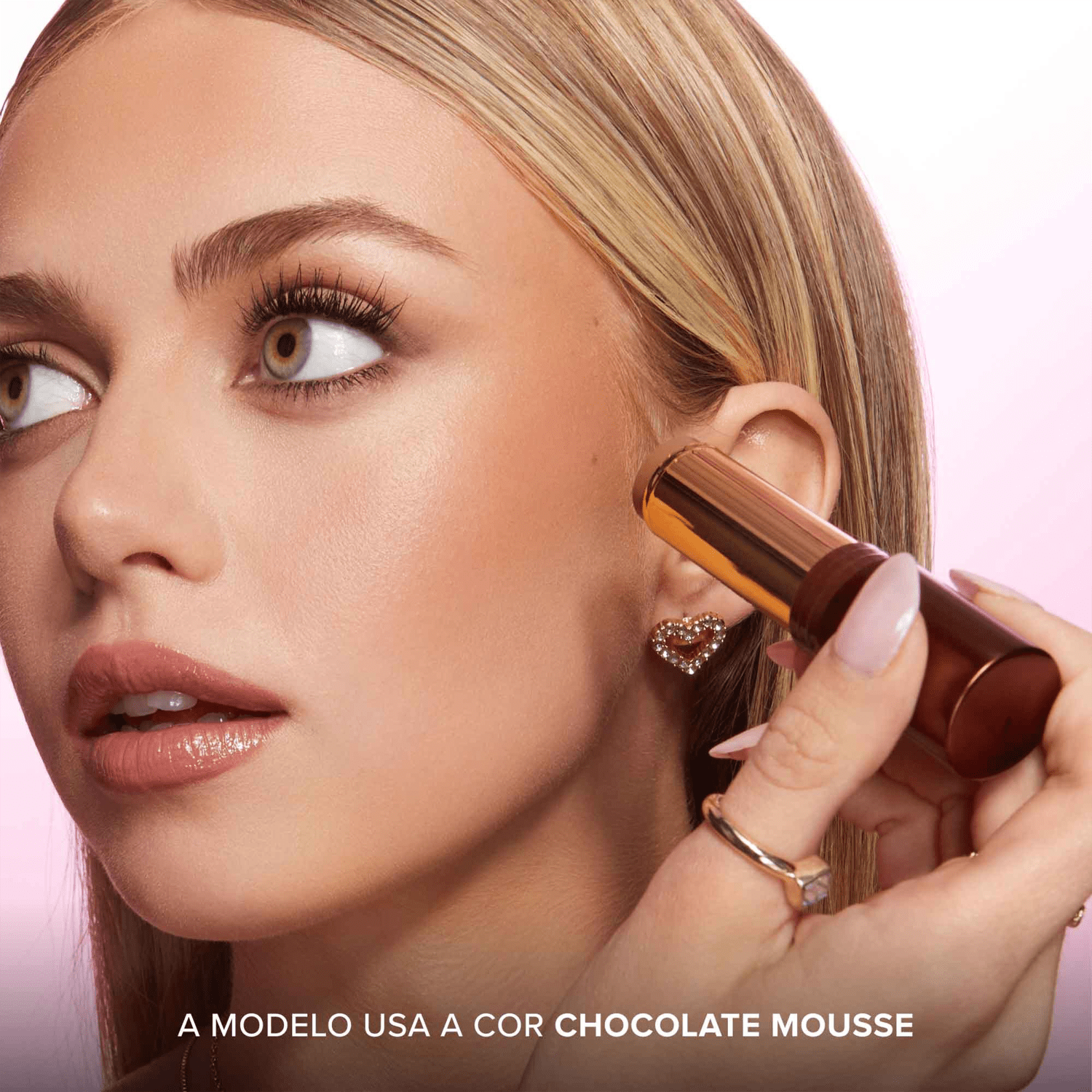 Miniatura Too Faced Chocolate Soleil Sun&Done Mousse - Bronzer em Bastão 8g