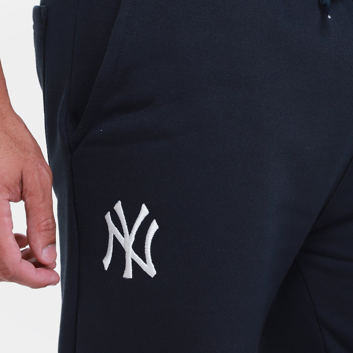 Miniatura Calça Moletom New Era Core Programa Neyyan Masculina Marinho - M