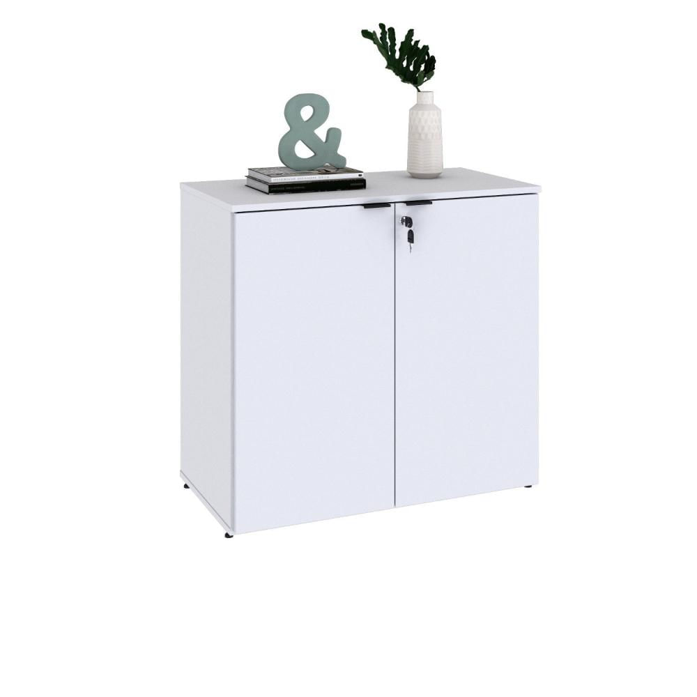 Armário Baixo com 2 Portas 75ccm x 80cm x 42cm Branco