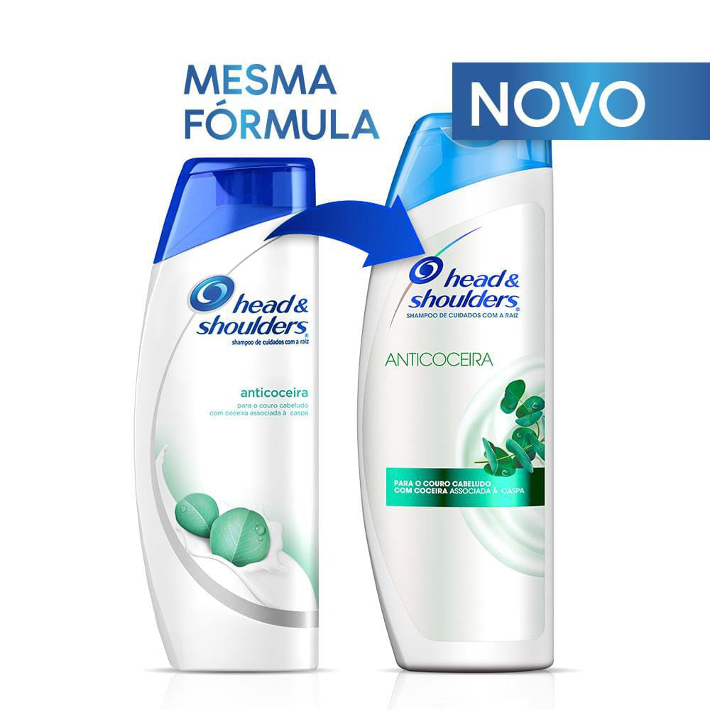Miniatura Shampoo de Cuidados com a Raiz Head & Shoulders Anticoceira 400ml