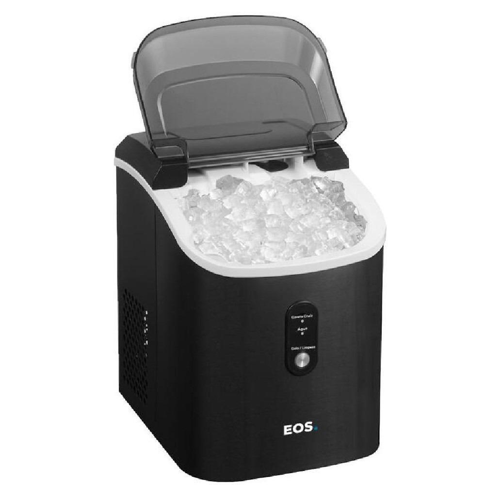 Maquina De Gelo 15 Kg Nugget Ice Titanium Preta - Emg05 Eos