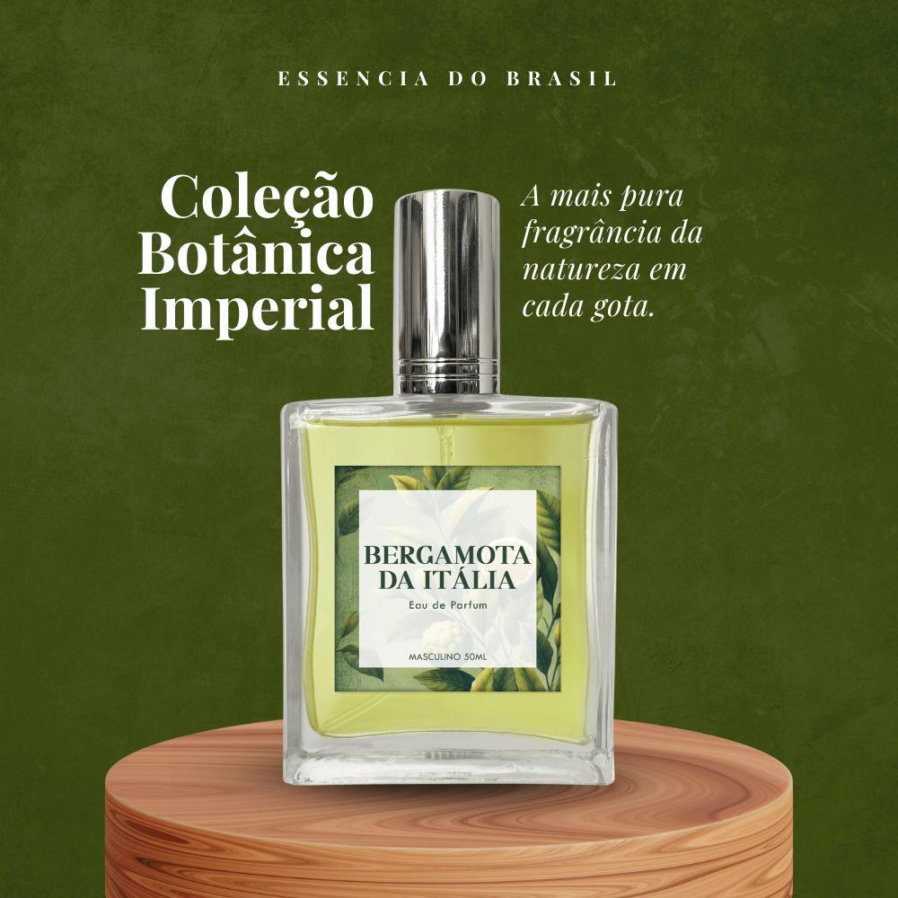 Miniatura Perfume Bergamota Da Itália Masculino 50Ml Natural E Vegano