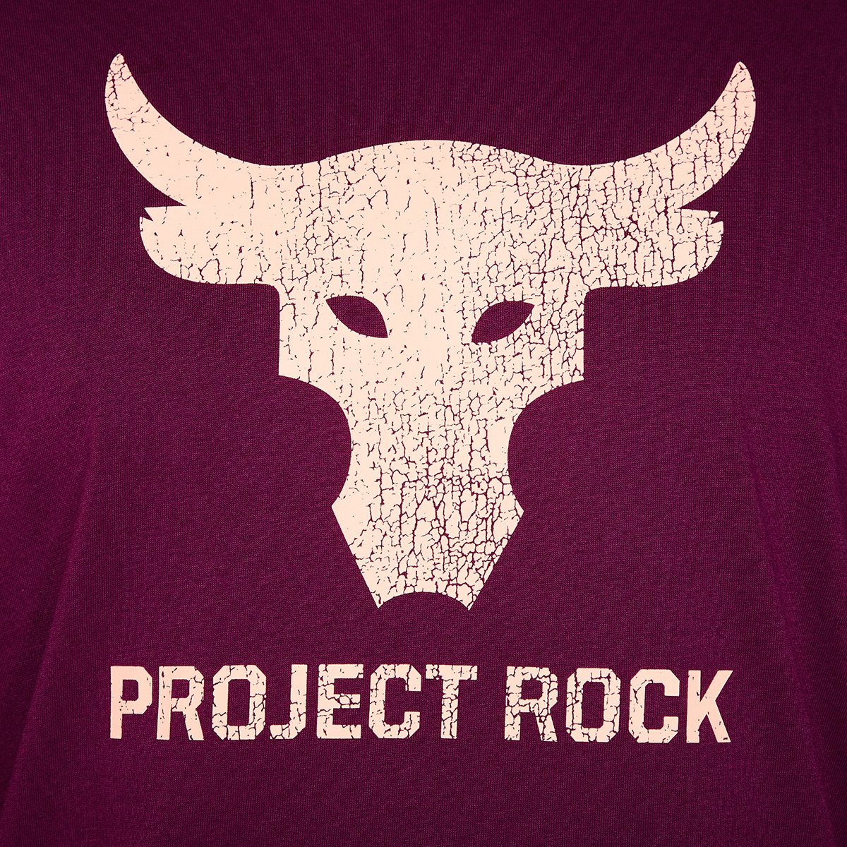 Miniatura Camiseta Under Armour Projetct Rock Masculina Vinho+Bege - G