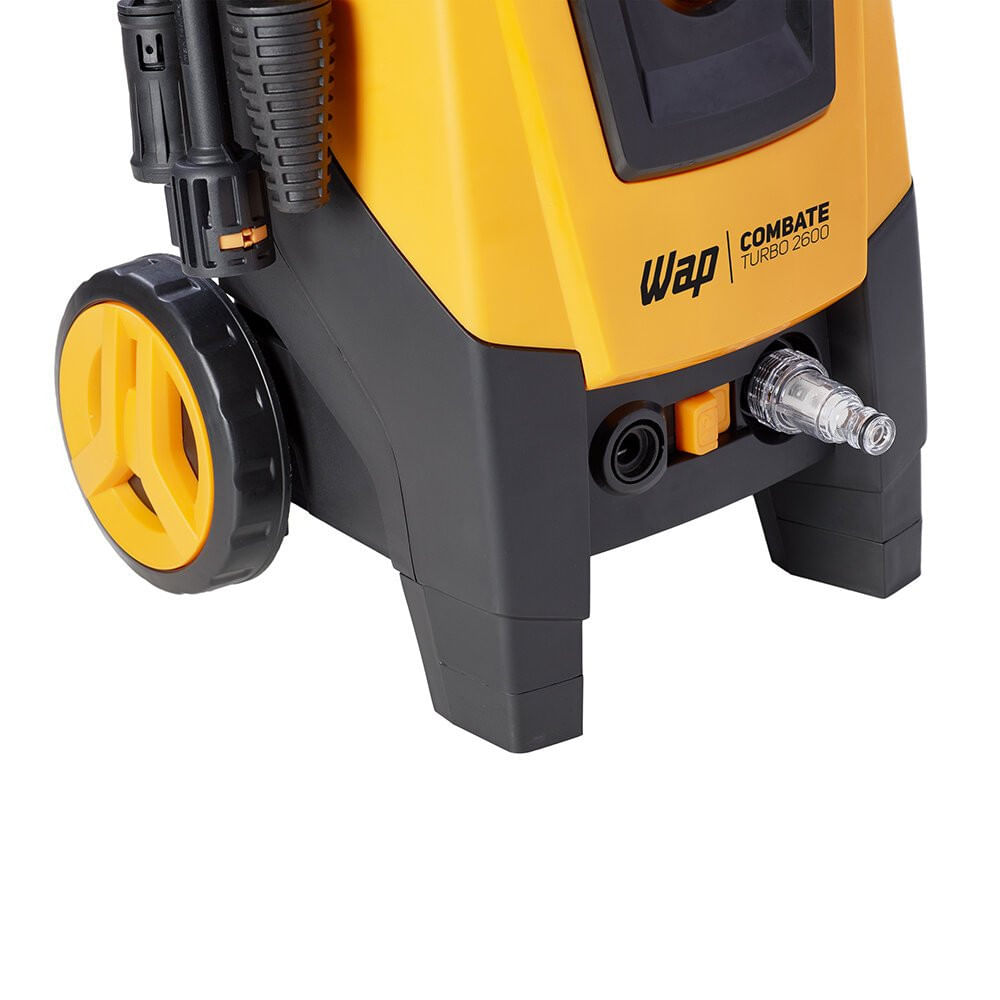 Lavadora de Alta Pressão WAP Combate Turbo 2600 Preto - 110V