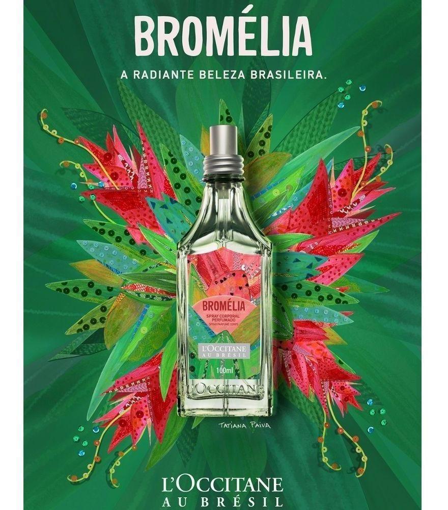 Miniatura Perfume Bromélia L'occitane Au Brésil 100ml - Floral