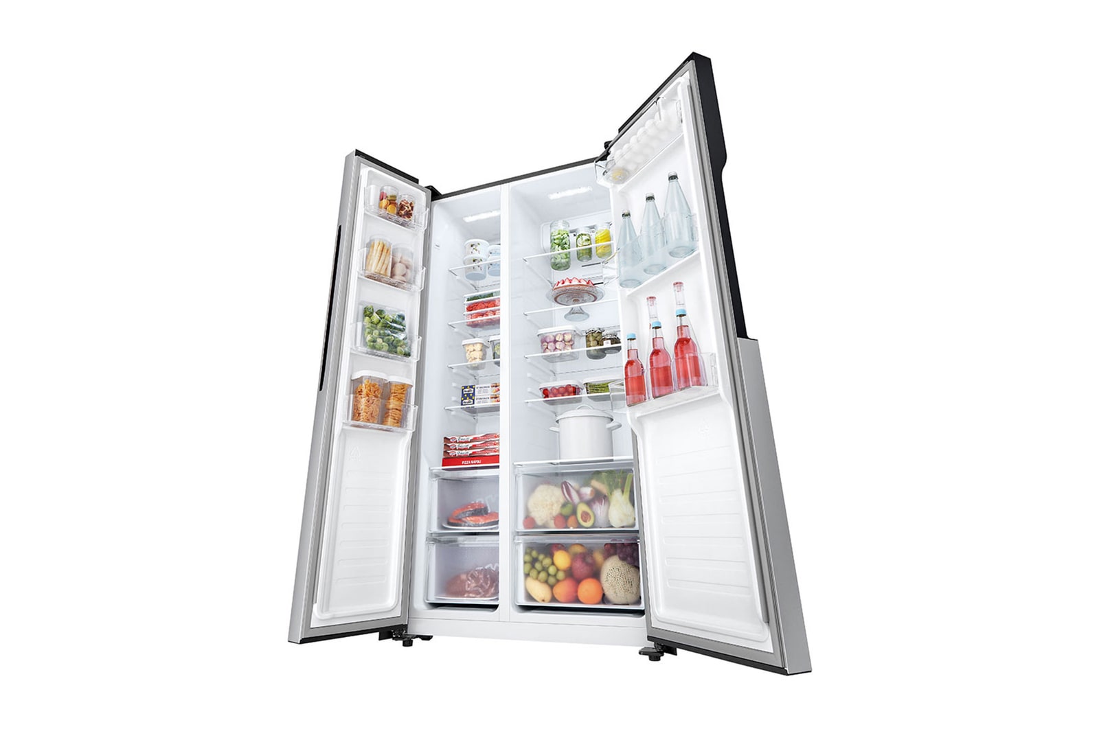 Geladeira LG Side by Side 519L – Compressor Inverter GC-B187PQAL – 110V