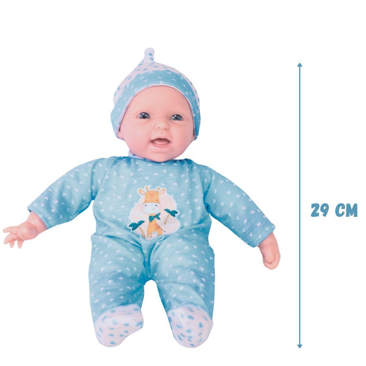 Boneca Linha Evellyn Reborn Soninho Menino 2854 - Cotiplás
