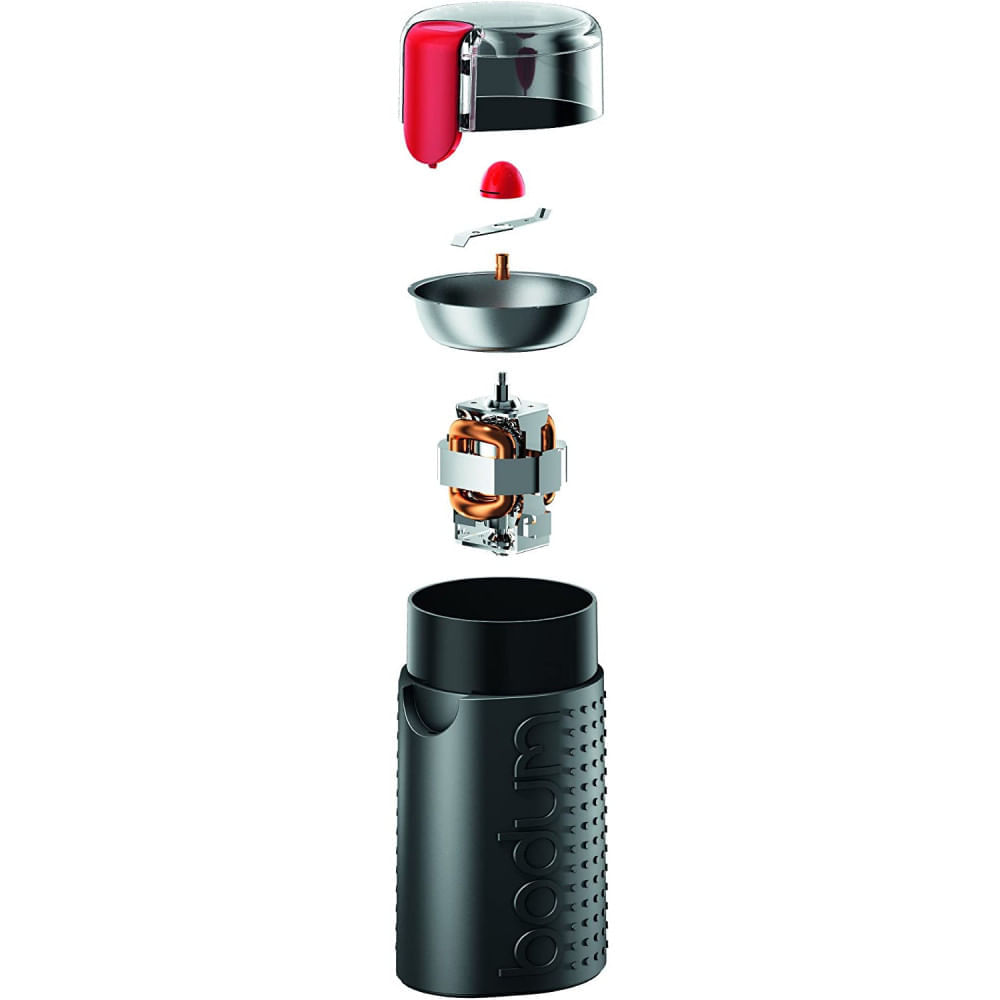 Bodum 1116057US4PL Moedor de Café e Grãos Elétrico Pr ofissional 1000g Aço Inoxidável 110V Prata