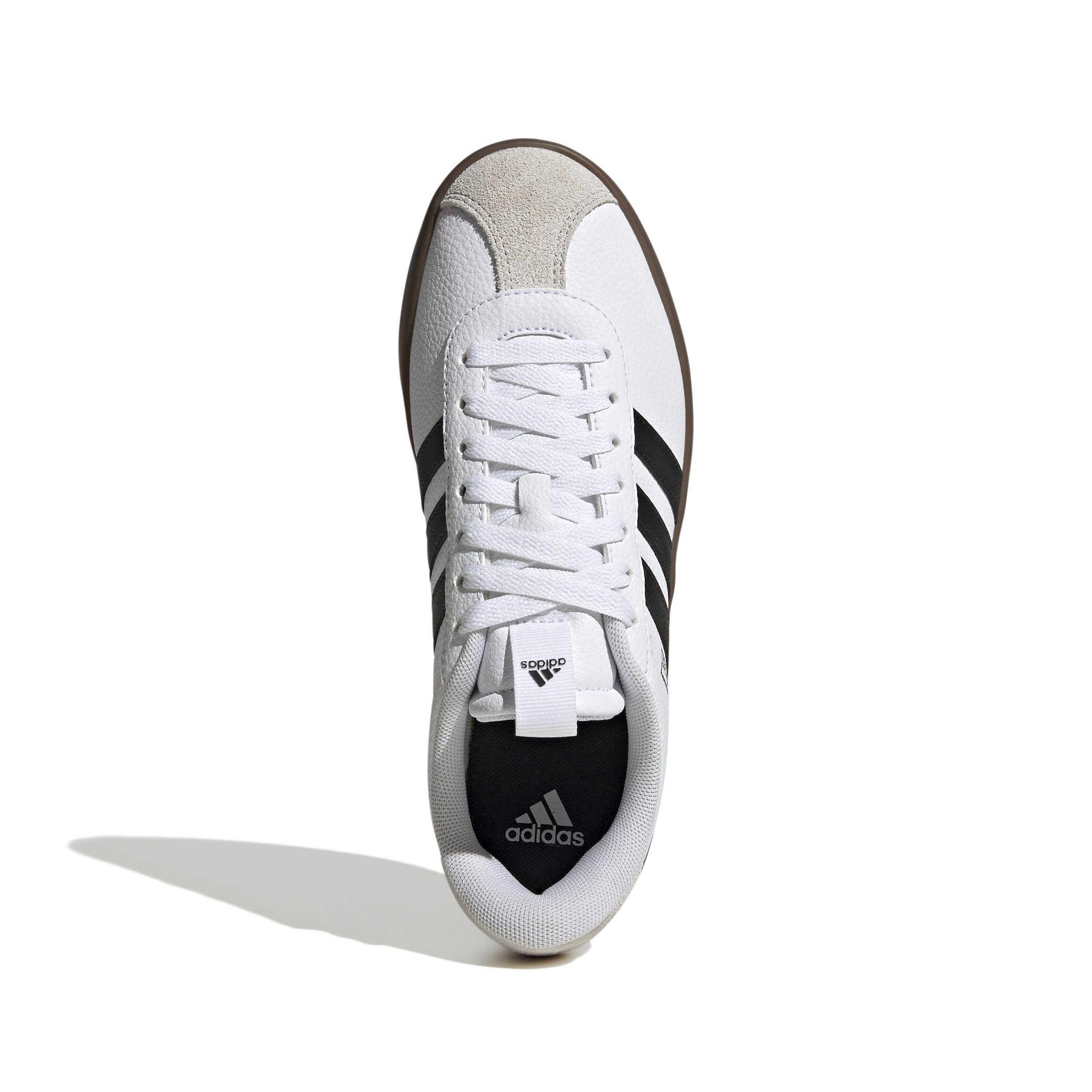 Miniatura Tênis Adidas VL Court 3.0 Feminino Branco+Preto - 34