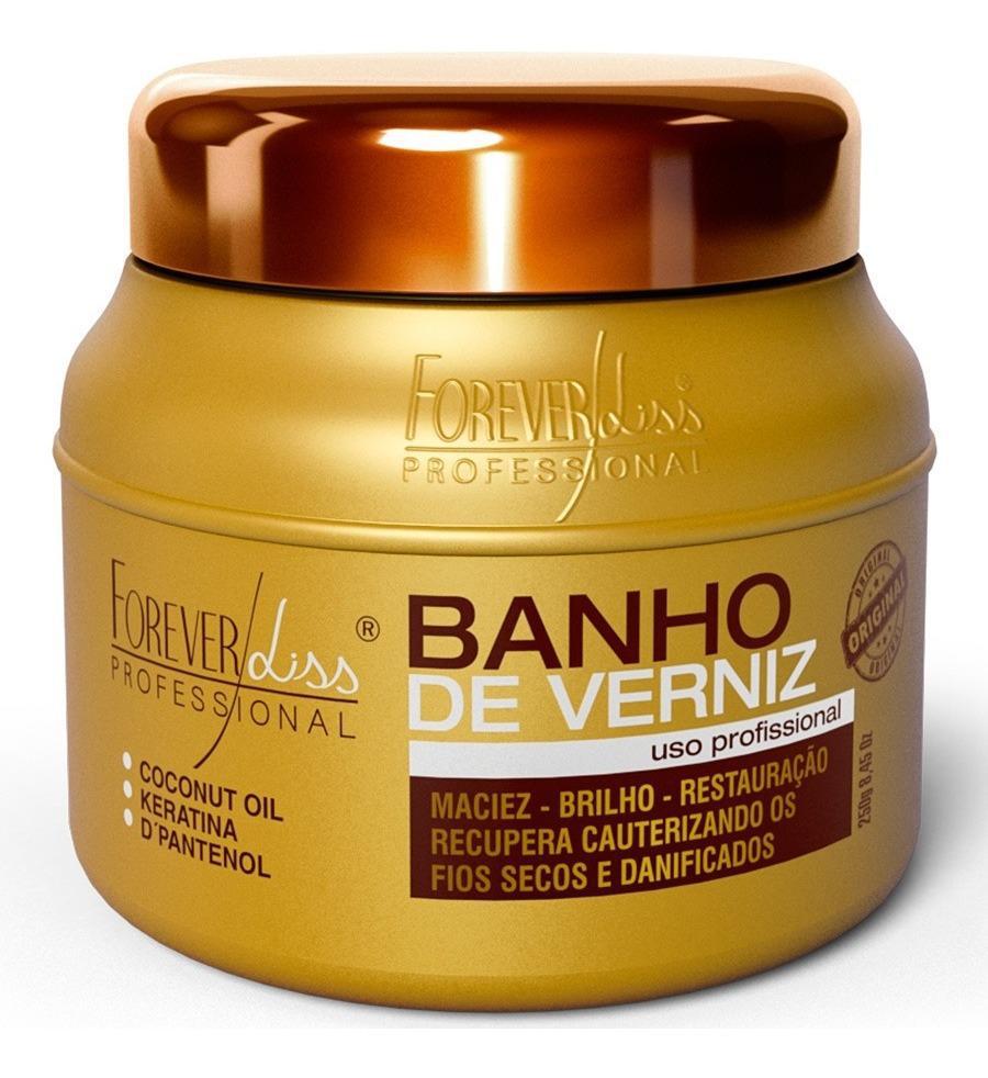 Miniatura Forever Liss Progressiva 3D 0% Formol + Banho De Verniz 250G