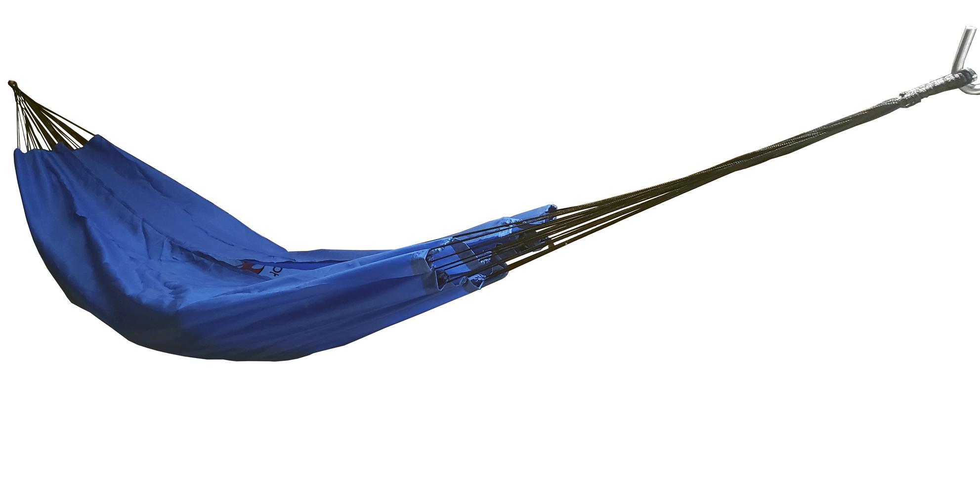 Miniatura Rede De Dormir Nylon Camping, Pesca, Selva, Laser Azul