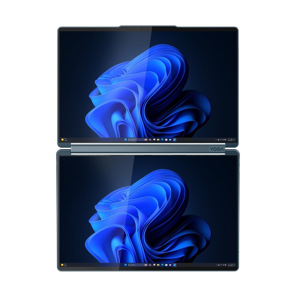 Miniatura Notebook Lenovo Yoga Book 9 14IAH10 Intel Core Ultra 9 285H 32GB 1TB SSD Windows 11 14" - 83KJ001VBR Tidal Teal