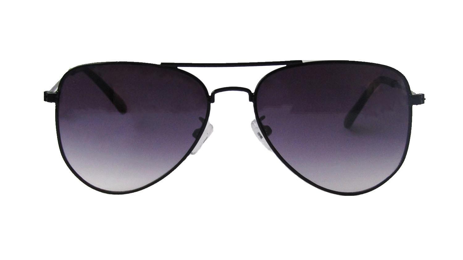 Miniatura Oculos De Sol Feminino Tipo Aviador Lente Fumê