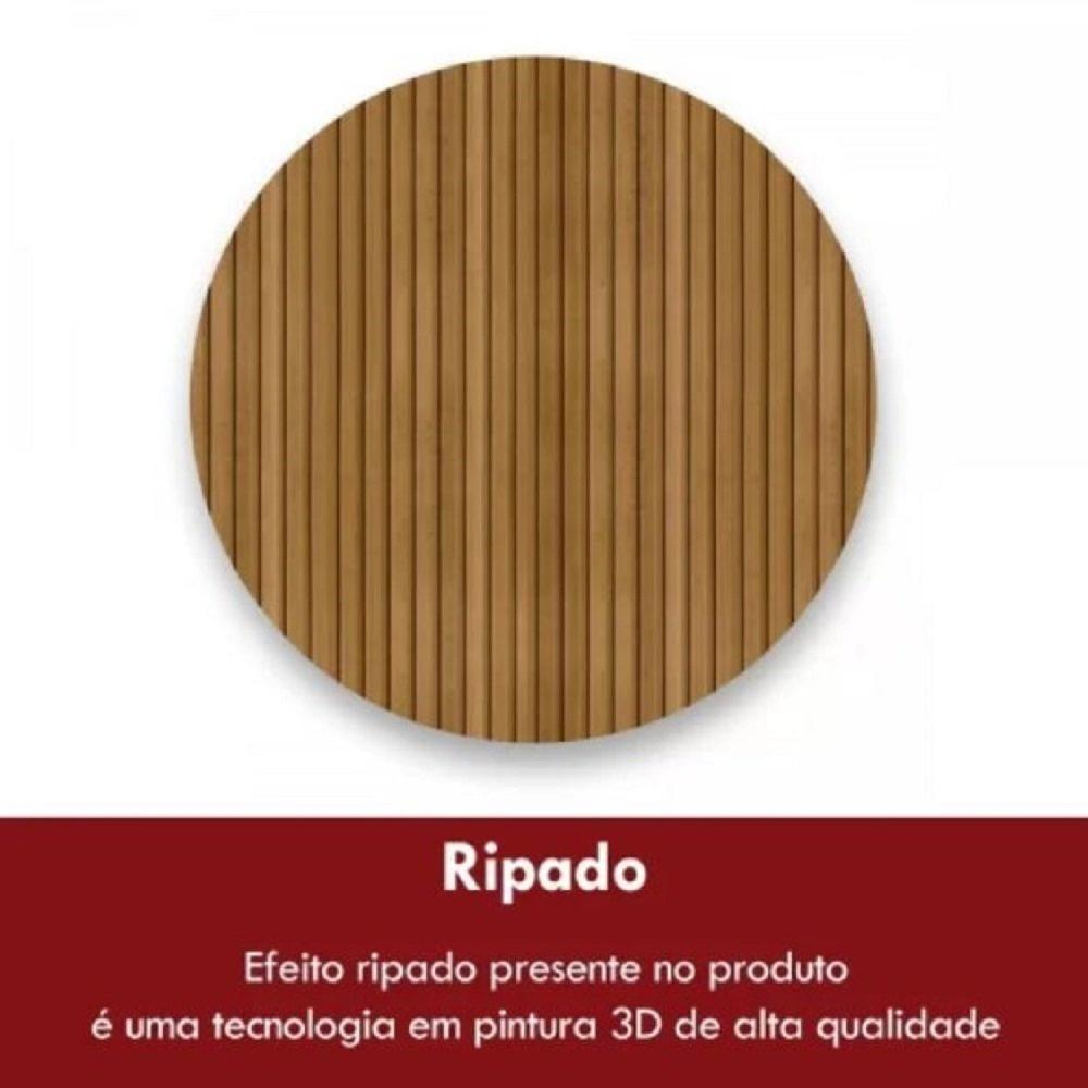 Rack para TV até 75 Polegadas 180cm 2 Portas 1 Gaveta Liverpool Yescasa Pinho Ripado/Off White