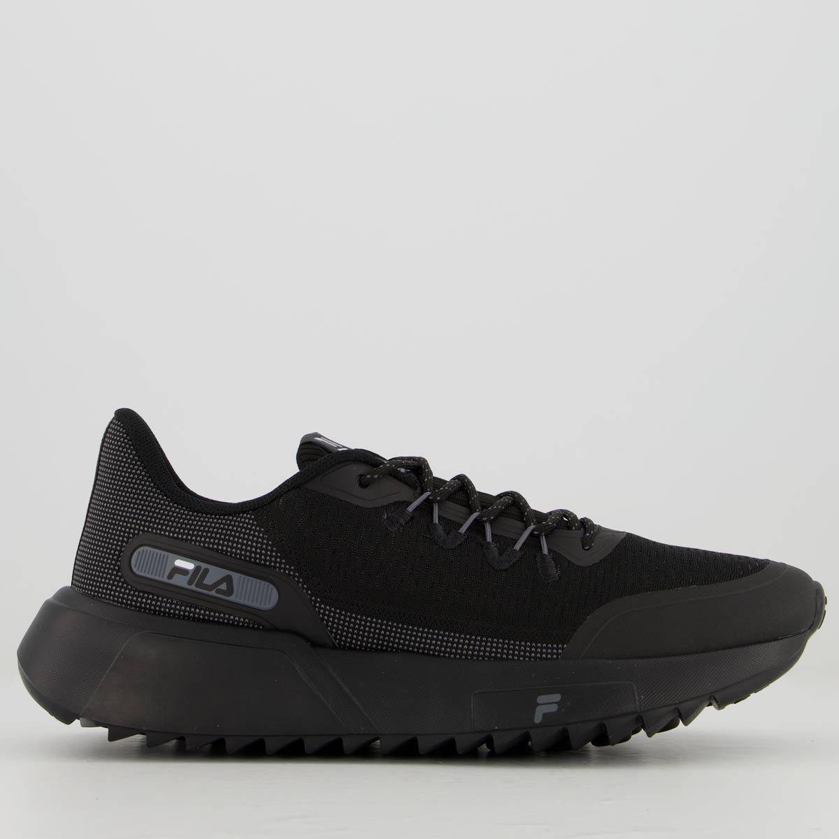 Miniatura Tênis Fila Step Masculino Preto+Cinza - 37