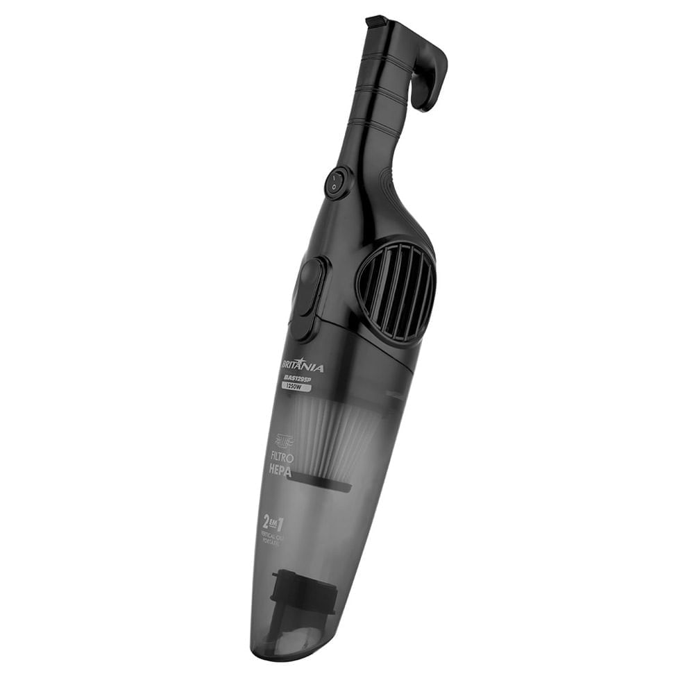 Miniatura Aspirador de Pó Vertical Britânia BAS1295P - 1250W 127V