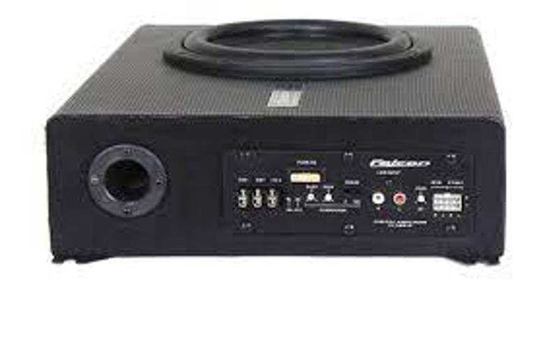 Miniatura Caixa Amplificada Falcon Xs400.3Slv 8 400W Rms Slim