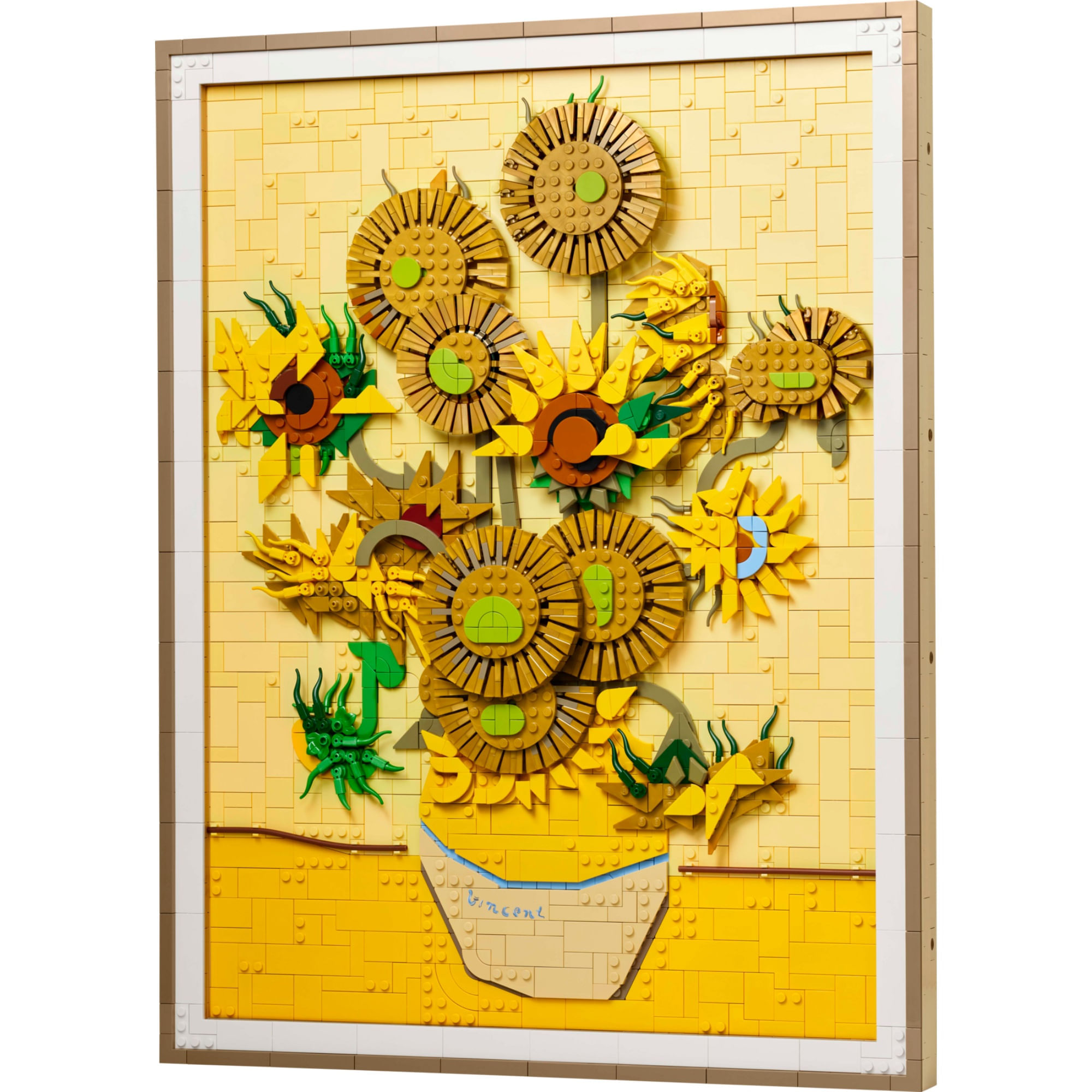 Miniatura LEGO® Art - Vincent van Gogh – Girassóis