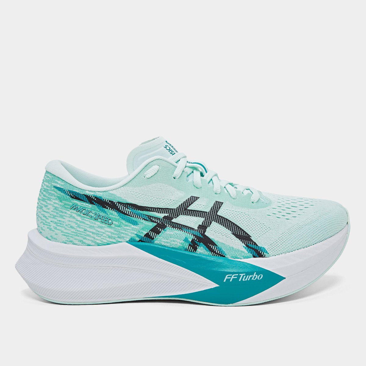 Miniatura Tênis Asics Magic Speed 4 Masculino Azul Claro+Preto - 39