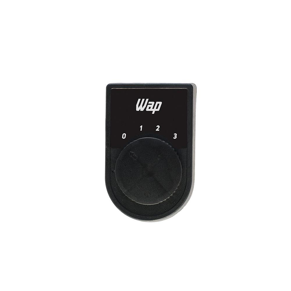 Miniatura Ventilador Wap Parede Rajada Pro Preto Bivolt 60cm 5 Pás FW006661