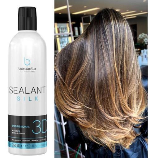 Miniatura Selagem Semi-Definitiva Borabella Ideal Loiras Anti-Frizz