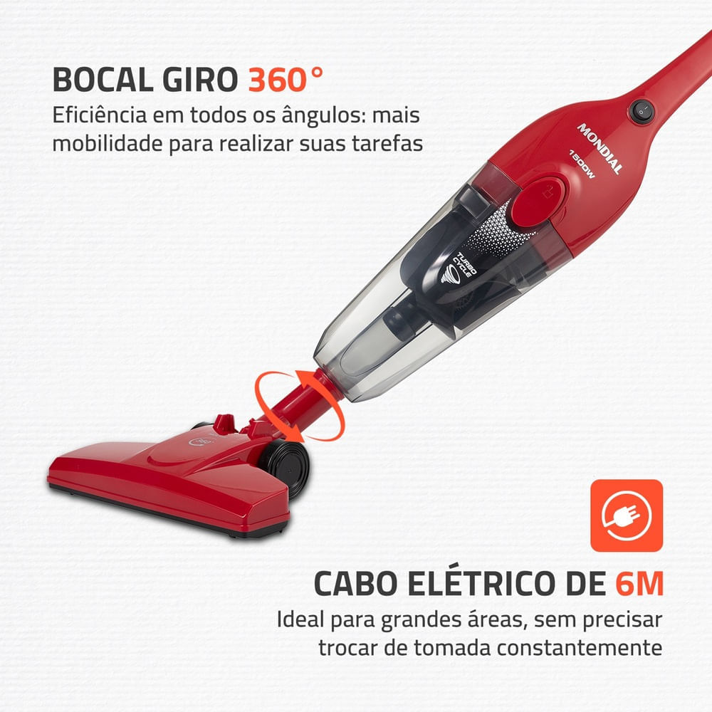ASPIRADOR PO AP-40-R 127V/60Hz