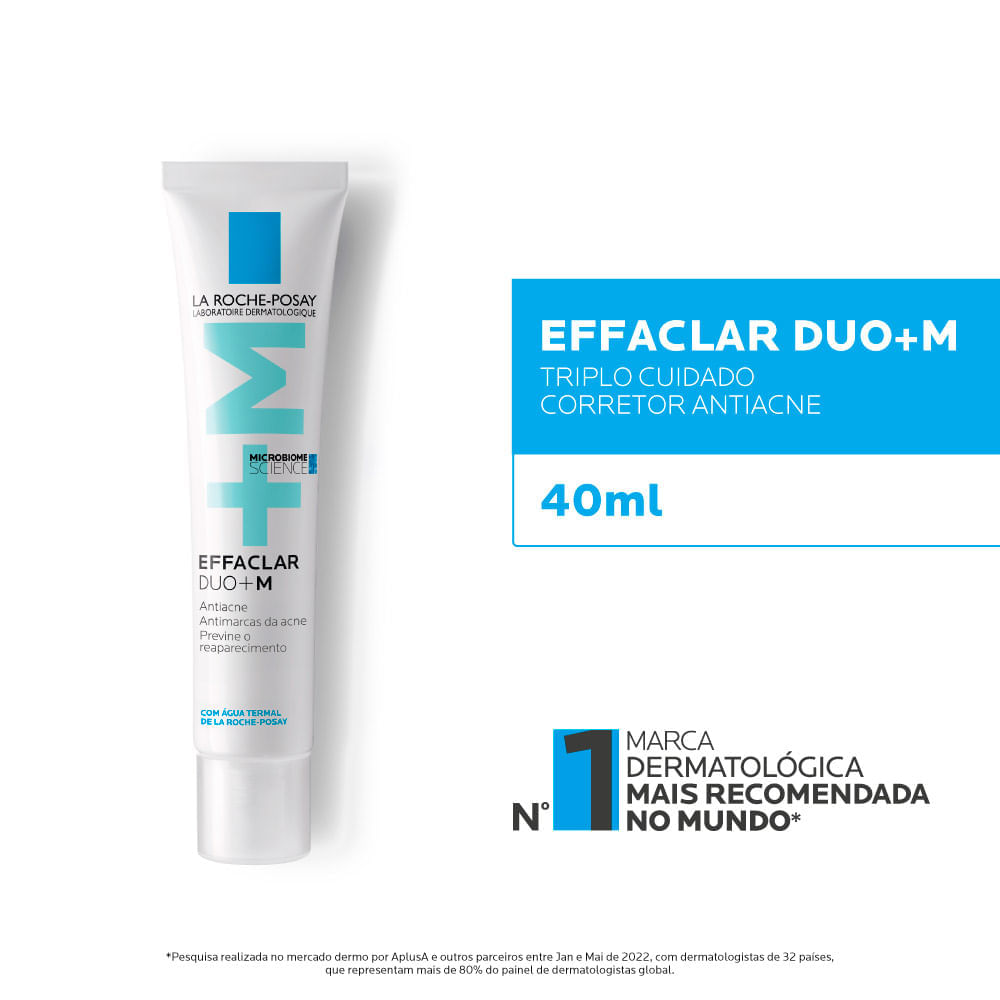Miniatura Effaclar Duo+ M La Roche Posay Corretor Antiacne 40ml