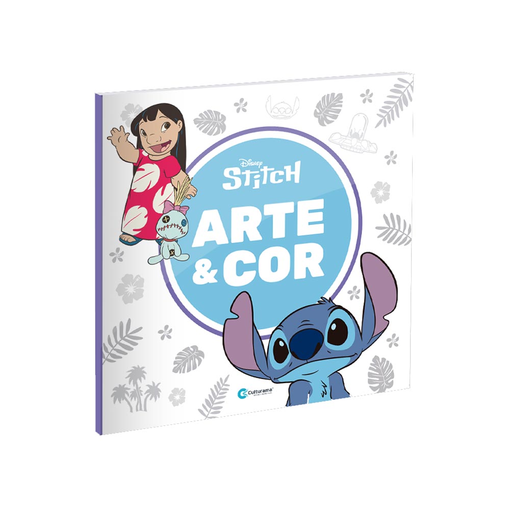 Miniatura Livro Culturama Stitch Arte & Cor
